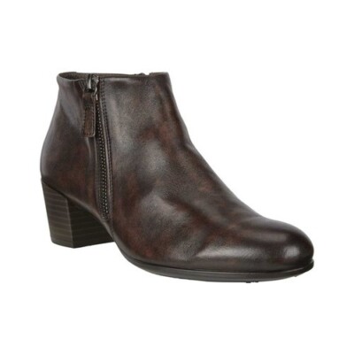ECCO SHAPE M 35 Women's Zippered Ankle Boot Sz EU37/US6-6.5-NIB