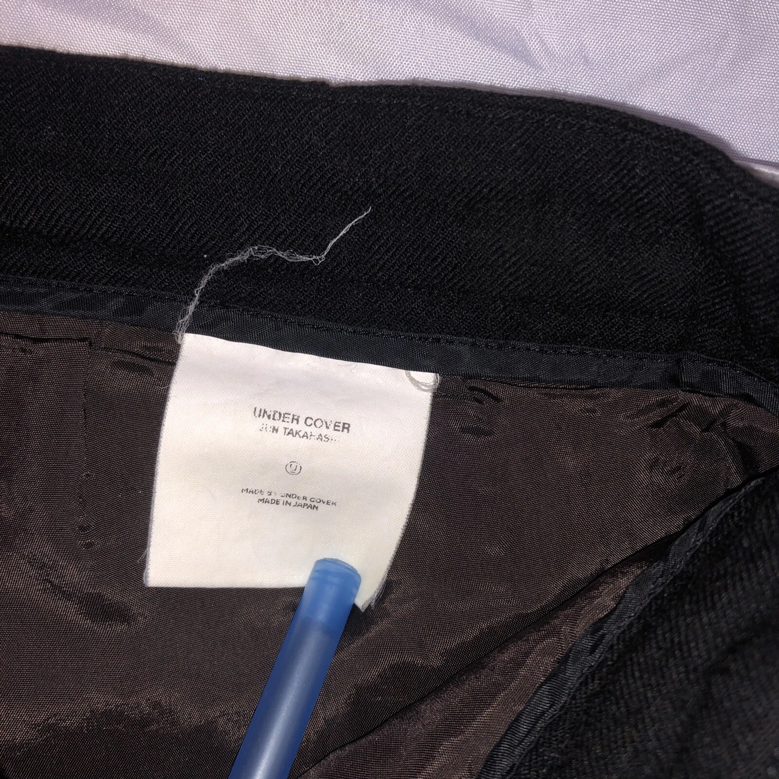 Pantalone lana Undercover x Futura Conehead Japan taglia media