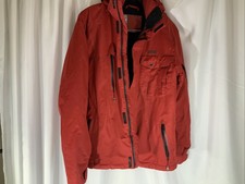 Orage Prime 15 Ski Jacket Womens M Insulated Waterproof Hood Red