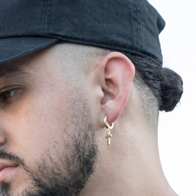 Orecchini A Cerchio Huggie In Argento Sterling Placcato Oro: Design A Corda Intrecciata - Italia - Foto 13