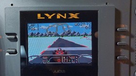 READ INFO - Atari Lynx 1 Console with IPS Display + Games + AC