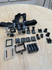 GoPro Hero 4 Full Spectrum Converted plus extra batteries and accessories