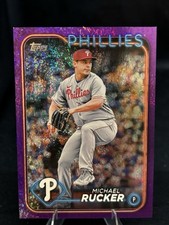 2024 Topps Update Series - Michael Rucker #US140 Purple Holo Foilboard /799