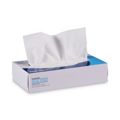 Boardwalk 6500B 2-Ply Office Packs Facial Tissue Flat Box - White (30/CT) New