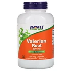 NOW Foods Valerian Root Valerian Root 500mg 250 Vegetarian Capsules