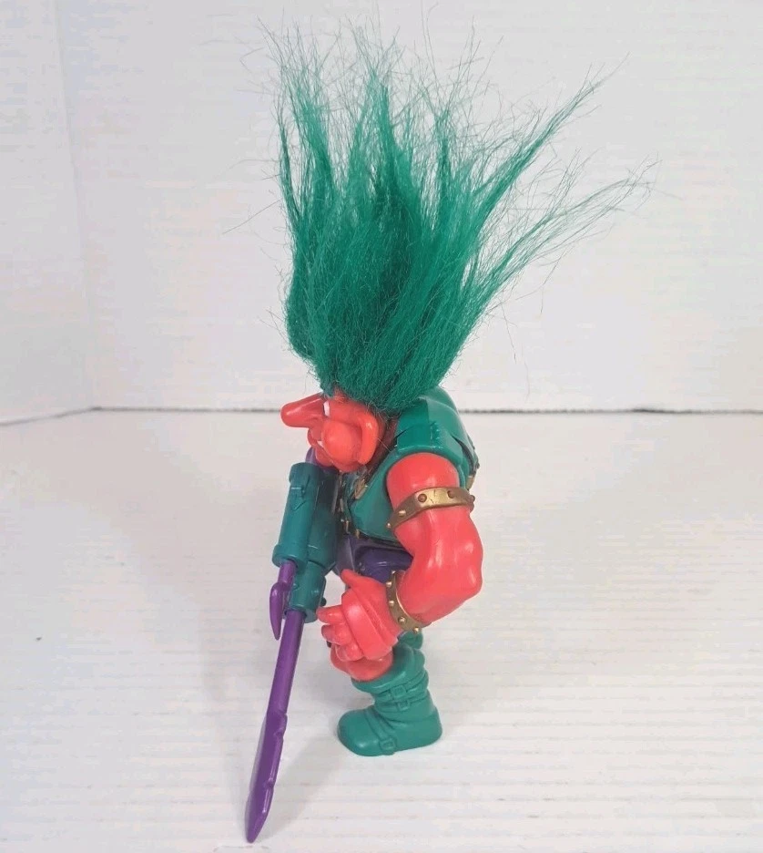 1992 Applause Troll Warriors Vegar the Champion Action Figure Complete VTG Toy - Image 3 of 4