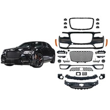 For 2012-2024 Chrysler 300c 300 C Srt8 Srt 8 Srt-8 Front Bumper Cover Set W Led For 2012-2024 Chrysler 300c 300 C Srt8 Srt 8 Srt-8 Front Bumper Cover Set W Led