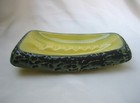 Vintage 1950s Plymouth Products Phila. PA Ceramic Pottery Ashtray Mid Century
