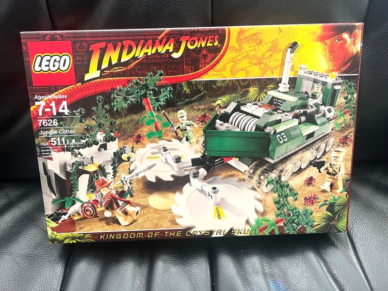 Lego 7626 - Indiana Jones - Jungle Cutter - New / Sealed / Nice Box