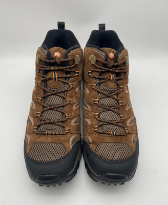 MERRELL MOAB 2 MID WATER PROOF HIKING BOOTS EARTH #J06051 US MEN'S SIZE 14