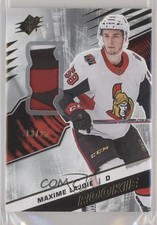 2018-19 SPx Rookies Premium Materials 13/25 Max Lajoie Maxime Lajoie #R-ML 01ks