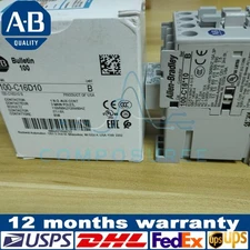 Allen-Bradley 100-C16D10 16 AMP 120VAC COIL IEC Contactor New Sealed 100C16D10