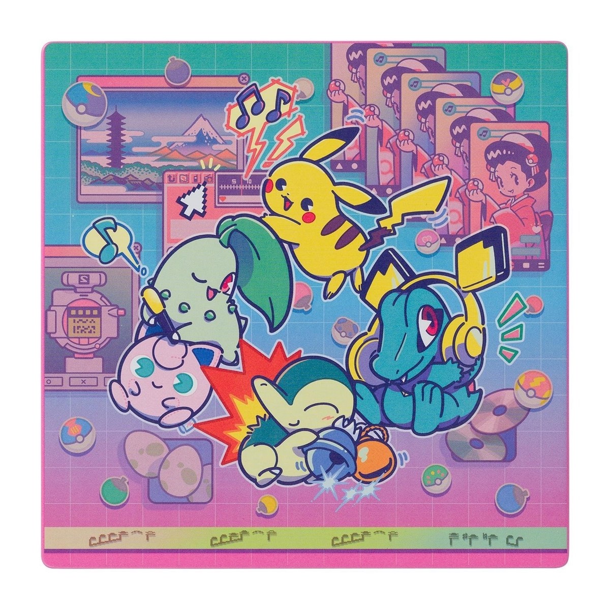 Pokemon Timeless Adventure Johto Roll Cookies Square Tin, 30th