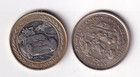 Isle of Man Two £2 coins 1993 & 1998 both different #25