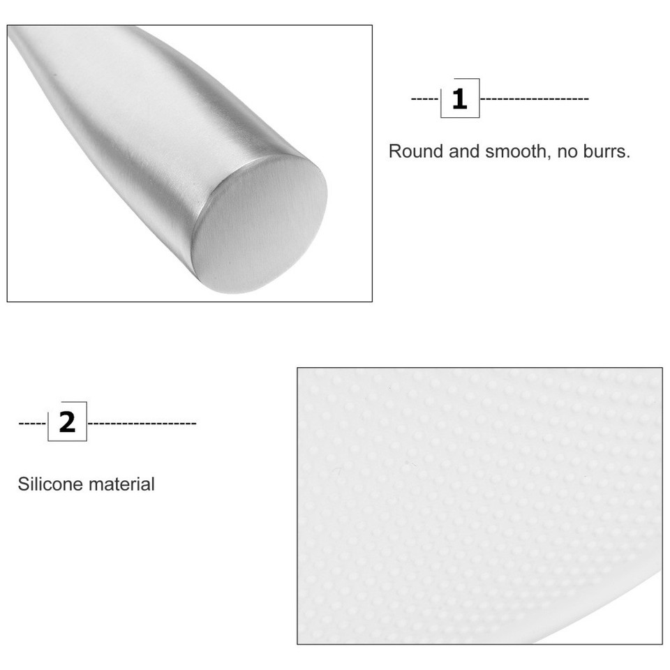 Cuillère à Riz,Large Rose Gold--Cuillère En Acier Inoxydable 3 Tailles