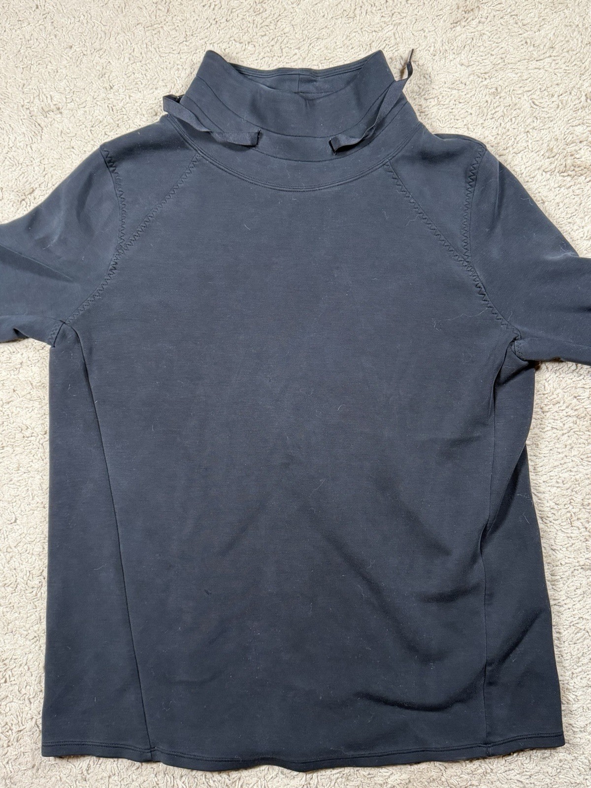 Spanx Air Essentials Mock Neck Pullover Sweatshir… - image 1