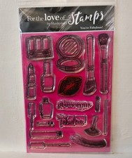 Hunkydory Stamp Set - You're Fabulous - Make Up & Sentiments