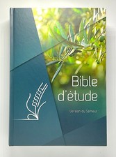 French Study Bible, Bible d' étude, Semeur 2015 , Teal Olive Branch Hardcover