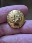 North Carolina State Flag Button Mfg. Superior Quality Vintage Button