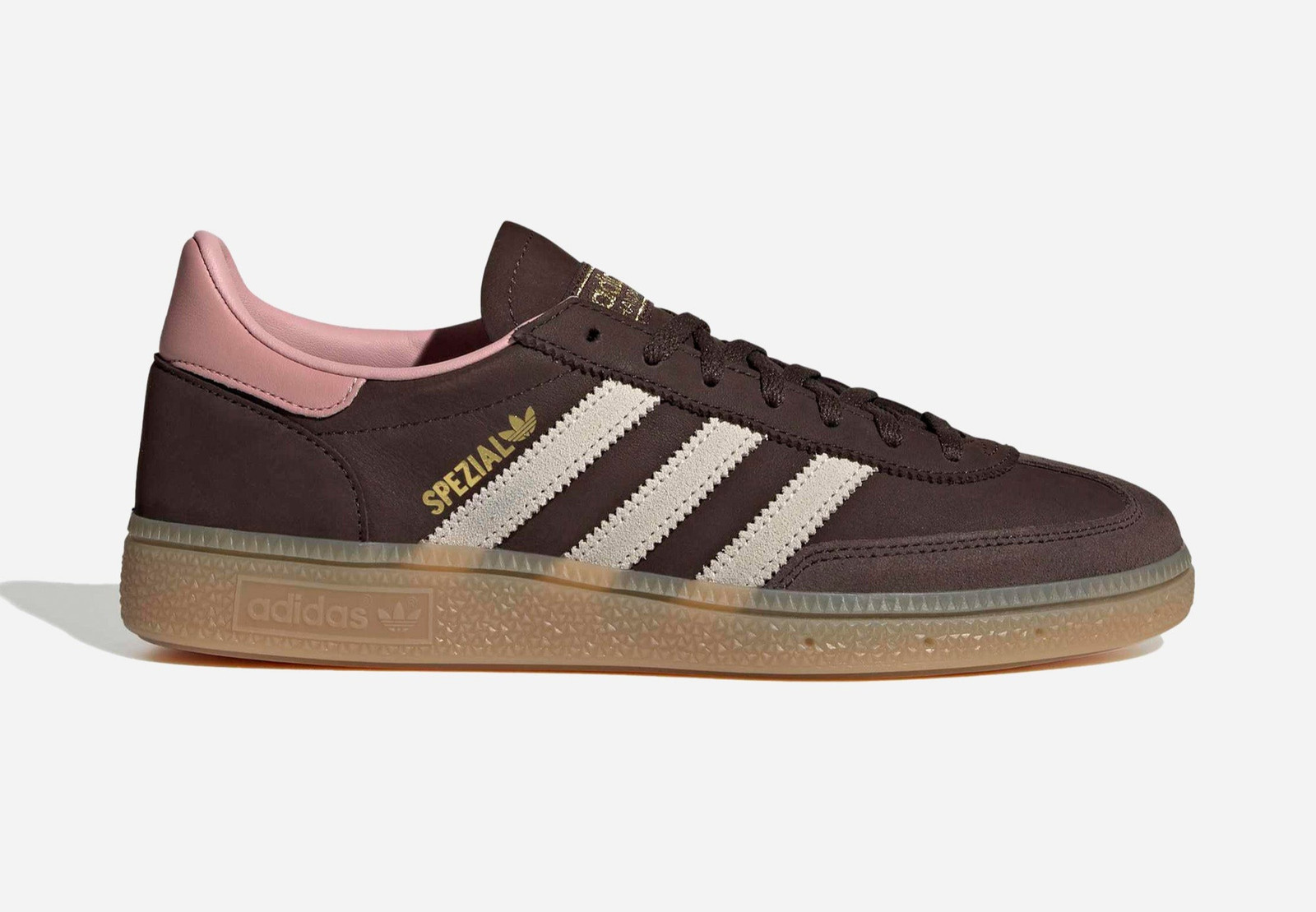 Adidas Women&apos;s Handball Spezial Dark Brown&sol; Wonder Mauve JR0852 