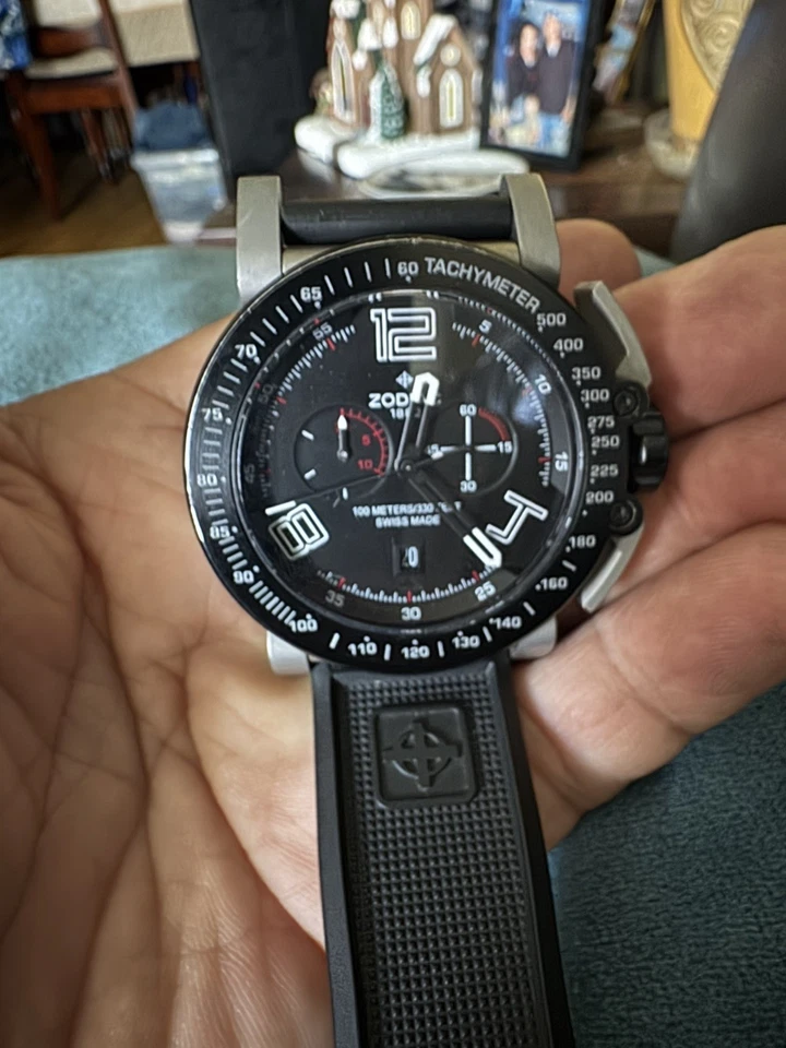 Reloj negro Zodiac ZMX-02 Racer ZO8552 para hombre Foto 4 de 4