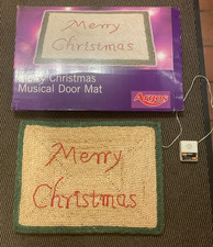 Argos Woven Natural Musical Christmas Doormat