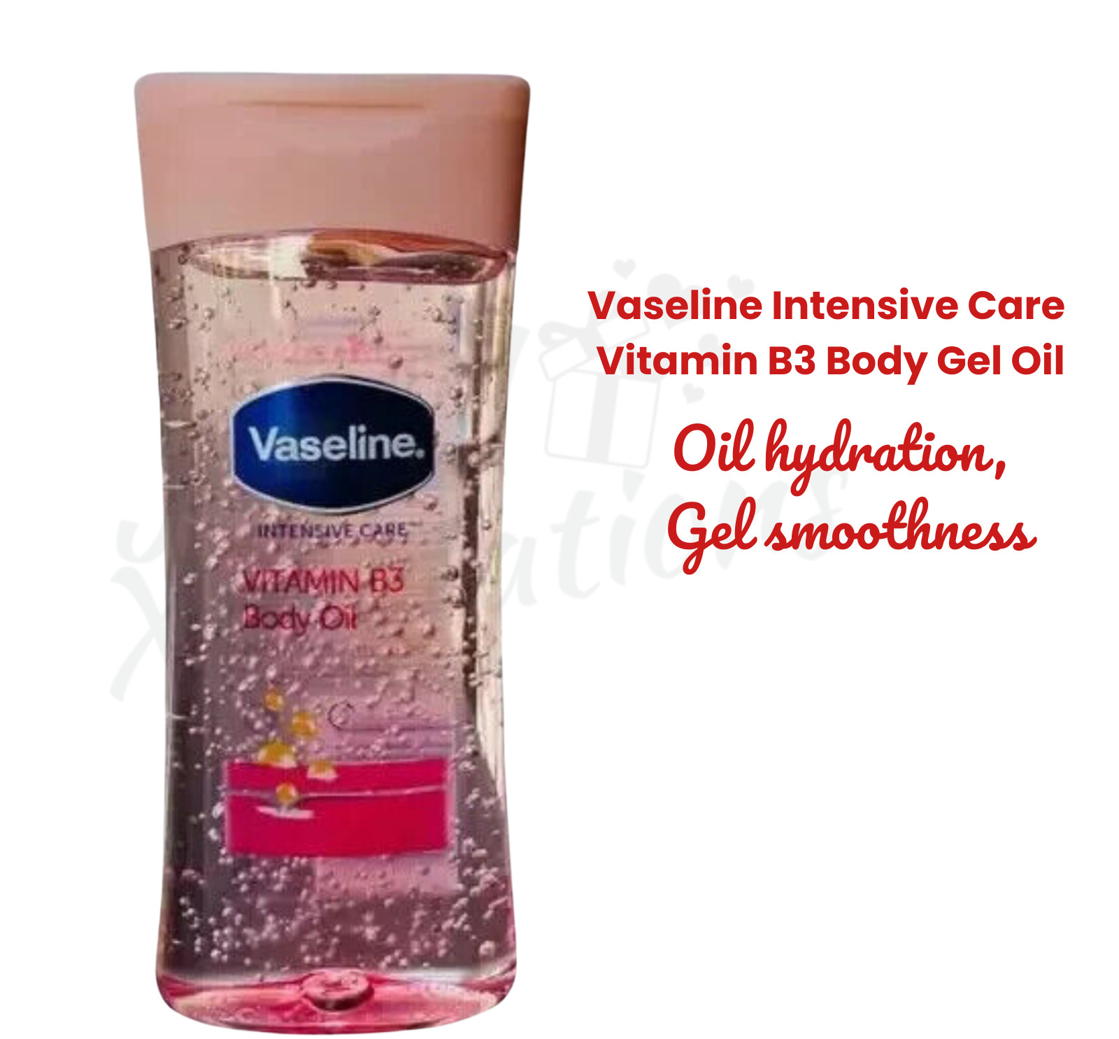 Vaseline Intensive Care Vitamin B3 Body Gel Oil 200ml Bright
