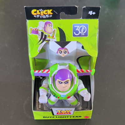 Mattel Disney Pixar Toy Story Buzz Lightyear Click Figs 3'' Figure