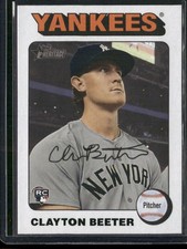 2024 Topps Heritage #706 Clayton Beeter White Border