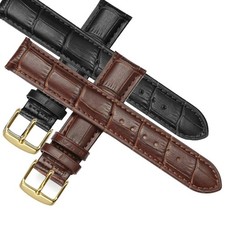 Leather Watch Strap 12-22mm Classic Replacement Band for Seiko Tissot