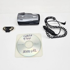 Cobra XRS 9700 Radar Detector  DISTORTED VOICE  Bundle