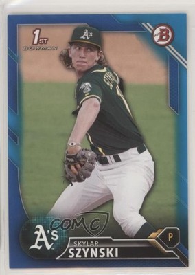 2016 Bowman Draft Draft Picks Blue 76/150 Skylar Szynski #BD-41 w6f