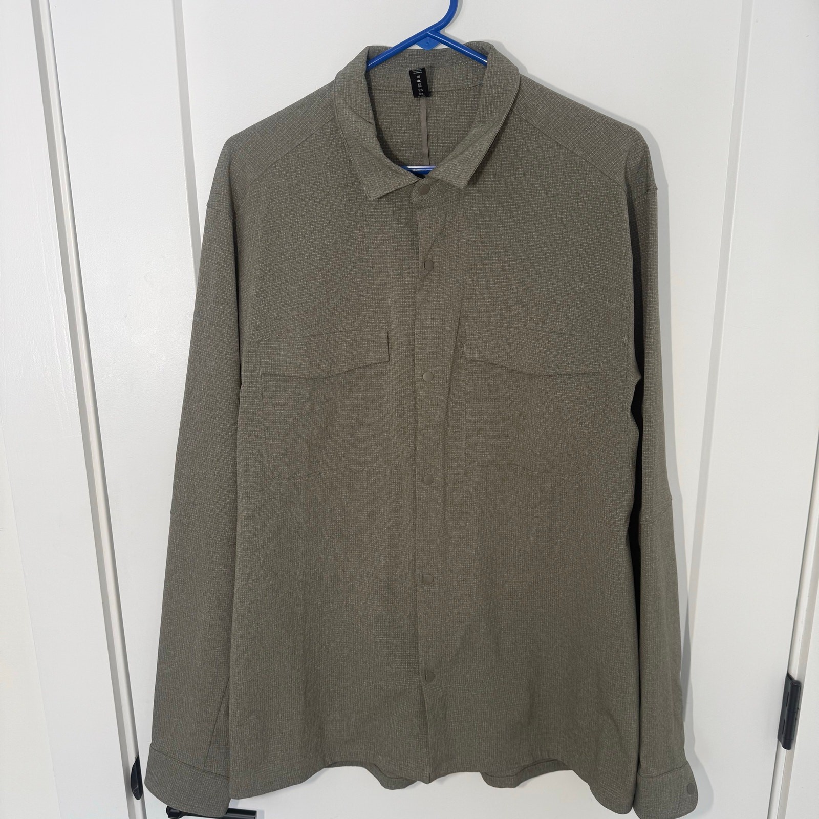 Lululemon Performance Stretch Button Down Overshi… - image 2