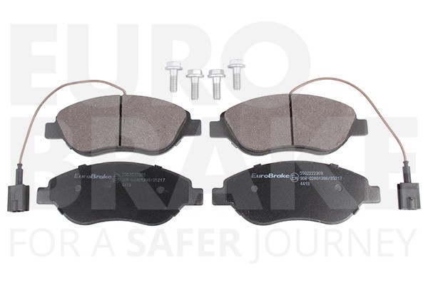 Eurobrake Bremsbelagsatz Scheibenbremse FüR Alfa Romeo Mito 955 955_ Fiat-image