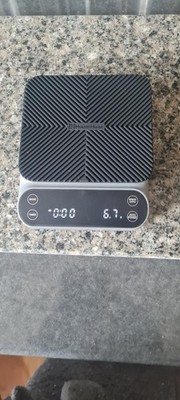 S3 Kaffeewaage, 3 kg/0,1 g wiederaufladbare digitale Kaffeewaage, 3 Brühmodi, A...