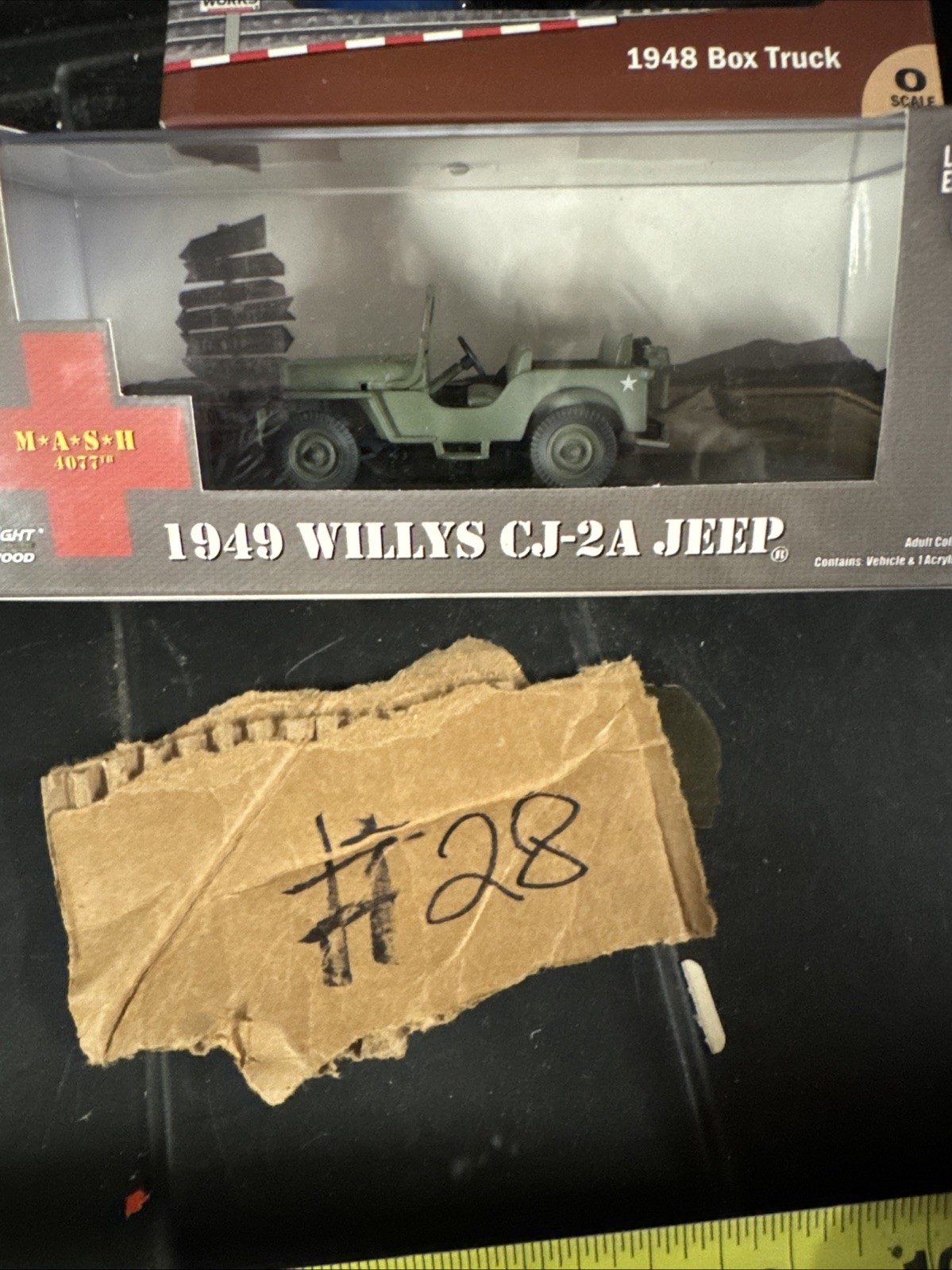 Greenlight Jeep Willys Cj-2a Open 1949 M-a-s-h 1:43 86592