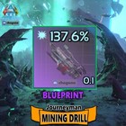 Ark  Ascended PC/PS5/XBOX PVE BP JOURNEYMAN 137.6 Damage MINING DRILL Blueprint