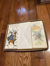 Vintage Greeting Cards, Box of 15 , Various, Get Well, Cheer, Sympathy,Birthday