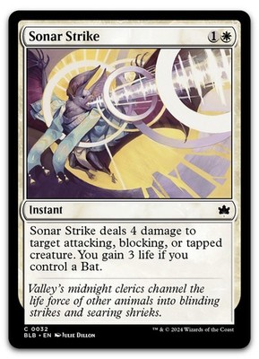 Sonar Strike #32 (NM) Bloomburrow BLB Magic MTG