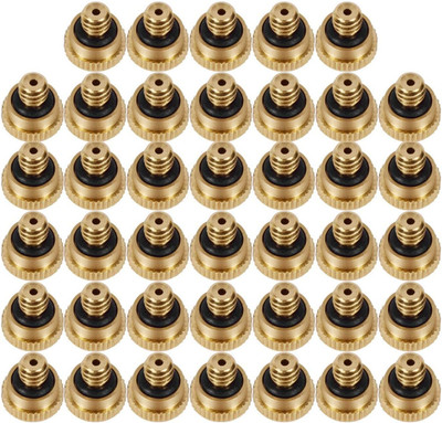 0.016'' Orifice (0.4mm) Thread UNC 10/24 Brass Misting Nozzles Low Pressure Atomi
