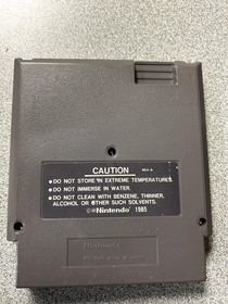 Vintage 1980s NINTENDO "TETRIS" CLASSIC PUZZLE GAME cartridge for NES