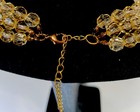 VTG-Style 3-Strand Beaded Statement Necklace  16-20” China 2005 — photo 3