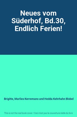 Neues vom Süderhof, Bd.30, Endlich Ferien!, Brigitte, Marlies Kerremans und Hedd