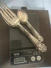 TOWLE GEORGIAN 1898 SET STERLING  6 Spoons 4” & 1 - 5.75”  And 1 Fork 6.5” 205gm