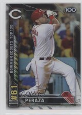 2016 Bowman Bowman Scouts' Top 100 Jose Peraza #BTP-61 6u5