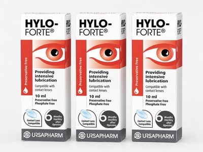 HYLO-FORTE Augentropfen 3x10ml konservierungsmittelfreies Natriumhyaluronat 
