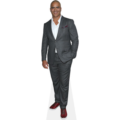 Christopher Jackson (grauer Anzug) Minigröße Cutout