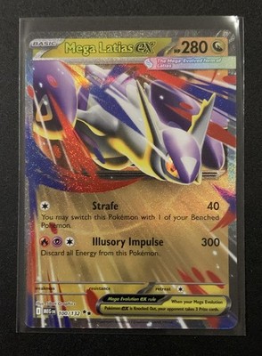 Mega Latias EX 100/132 - Double Rare - Mega Evolution Base Set - Pokemon TCG