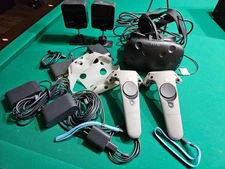 HTC Vive VR Headset Complete Set Full Kit System Virtual Reality