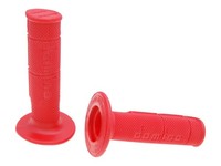 Griffe Satz Griffgummis Domino 1150 Off-Road Halbwaffel Rot